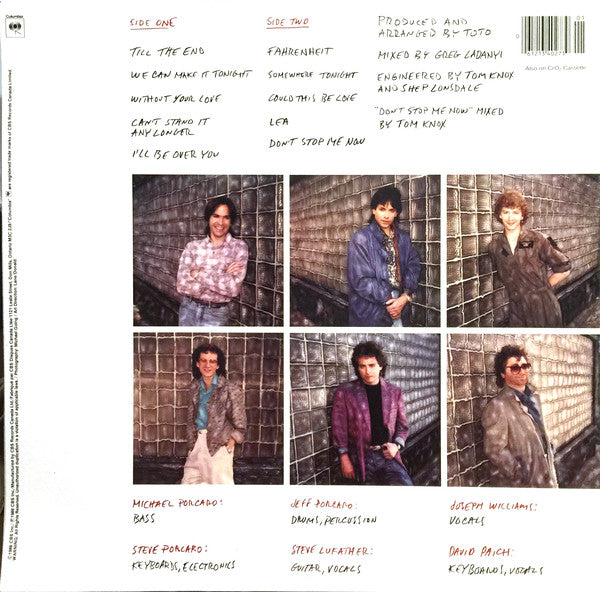 Toto ‎– Fahrenheit