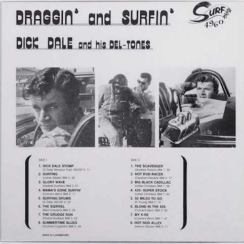 Dick Dale And His Del-Tones* ‎– Draggin' And Surfin'