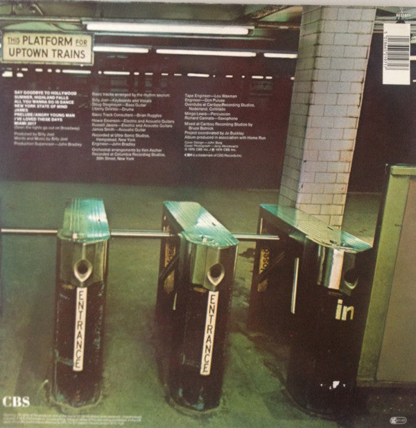 Joel, Billy ‎– Turnstiles