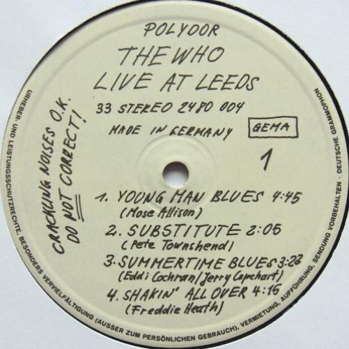 Who - Live At Leeds
