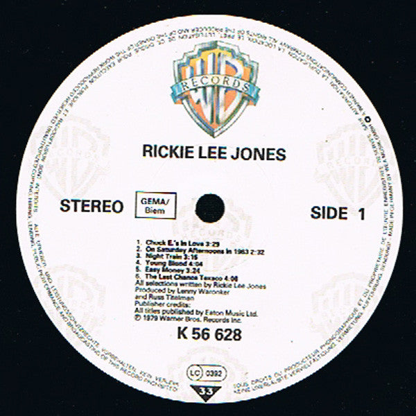 Jones, Rickie Lee - Rickie Lee Jones