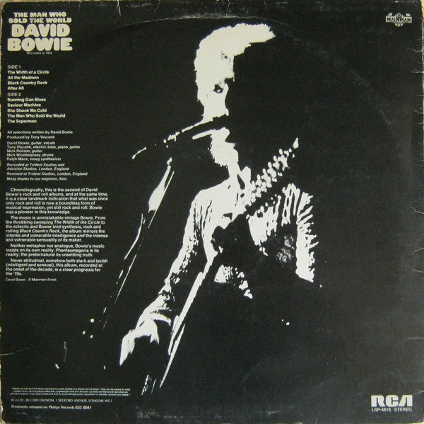 Bowie, David - Man Who Sold The World