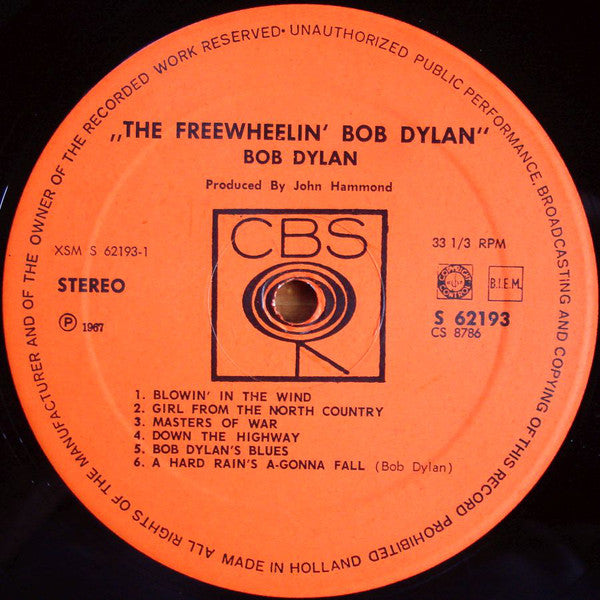 Dylan, Bob - Freewheelin' - RecordPusher  