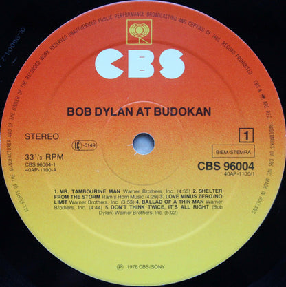 Dylan, Bob - At Budokan