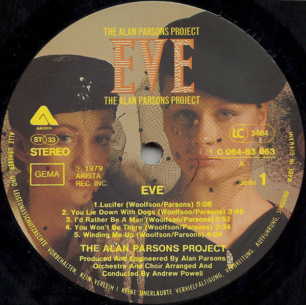 Alan Parsons Project ‎– Eve