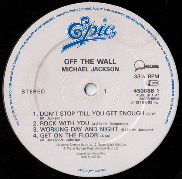 Jackson, Michael - Off The Wall