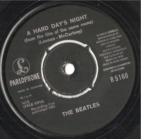Beatles ‎– A Hard Day's Night