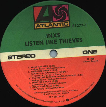 INXS - Listen Like Thieves