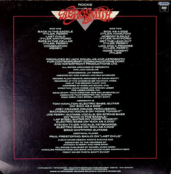 Aerosmith - Rocks - RecordPusher  