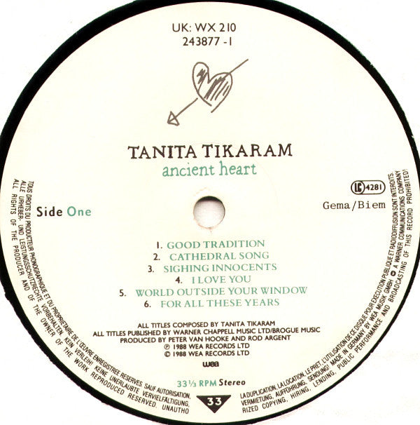 Tikaram, Tanita - Ancient Heart