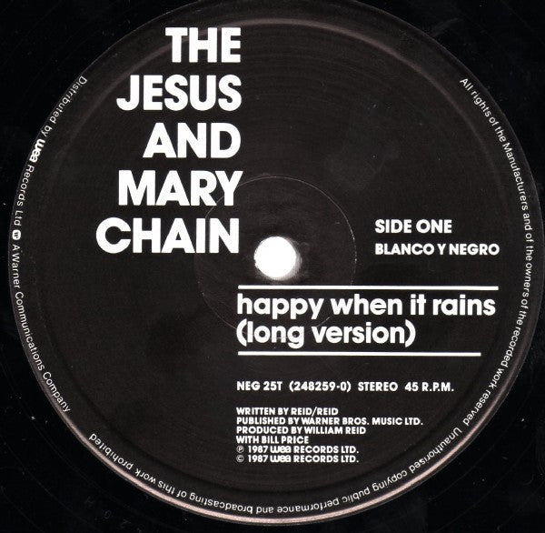 Jesus And Mary Chain - Happy When It Rains