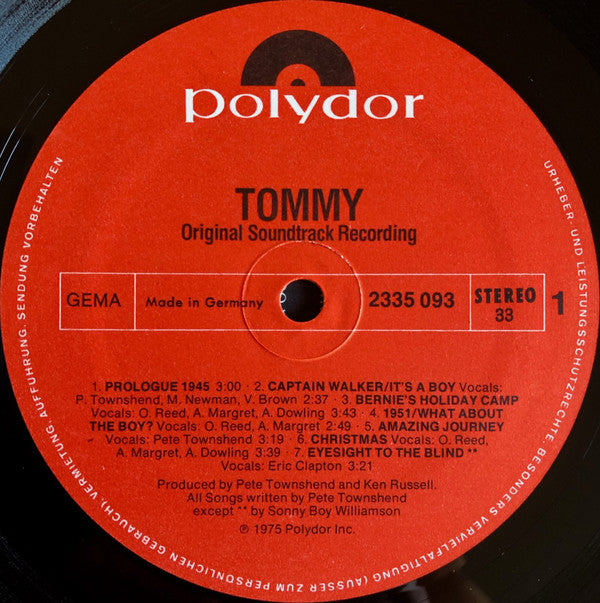 Tommy - OST