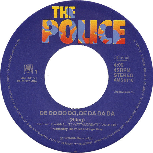Police - De Do Do Do, De Da Da Da