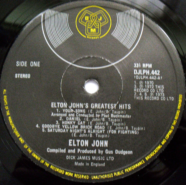 John, Elton - Greatest Hits