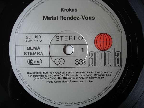 Krokus - Metal Rendez-vous
