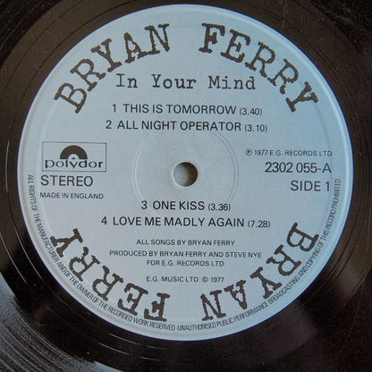 Ferry, Bryan - In Your Mind