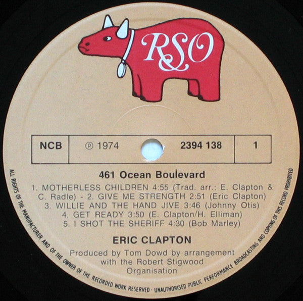 Clapton, Eric - 461 Ocean Boulevard