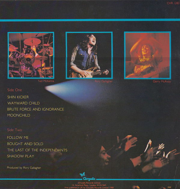 Gallagher, Rory ‎– Stage Struck