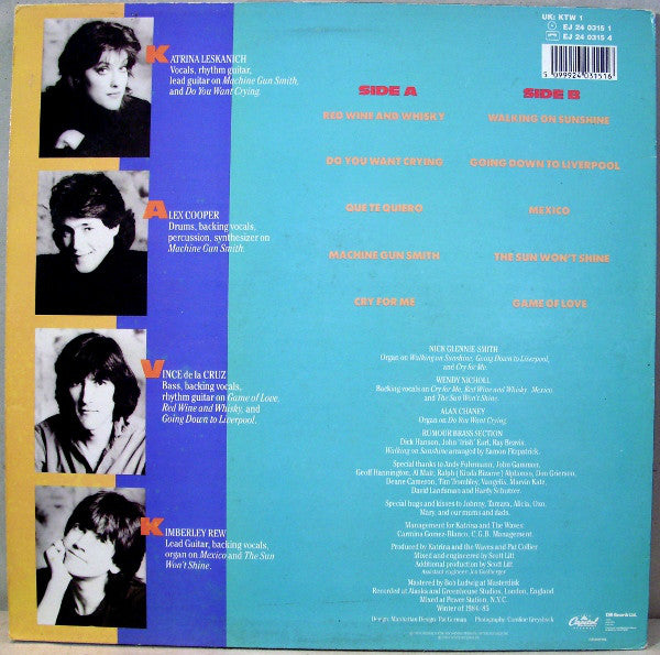 Katrina And The Waves ‎– Katrina And The Waves