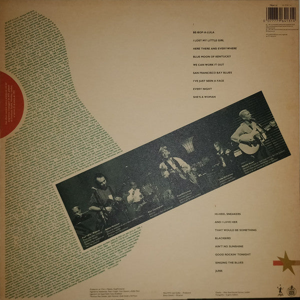 McCartney, Paul - Unplugged The Official Bootleg