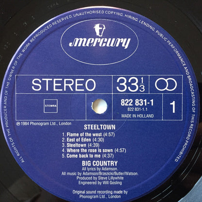 Big Country ‎– Steeltown