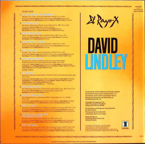 Lindley, David - El Rayo-x