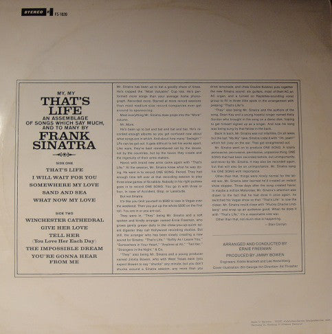 Sinatra, Frank - That's Life