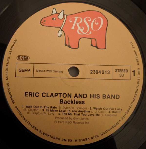 Clapton, Eric - Backless