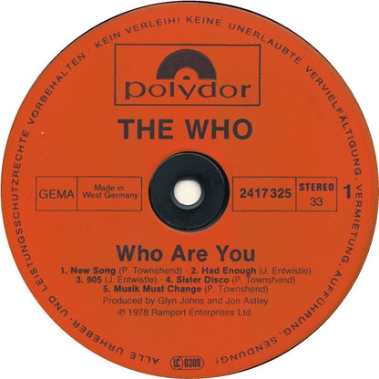 Who - Who Are You