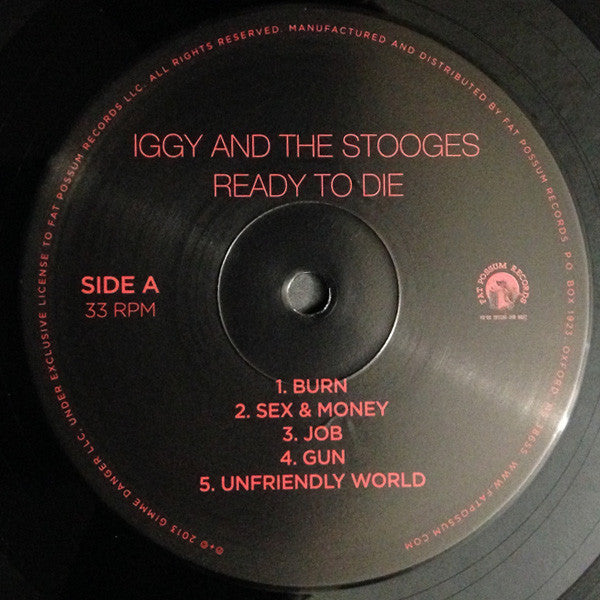 Pop, Iggy And The Stooges - Ready To Die