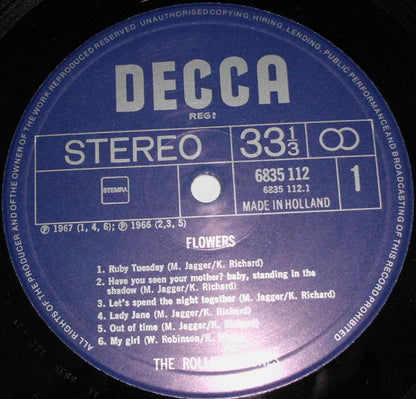 Rolling Stones ‎– Flowers