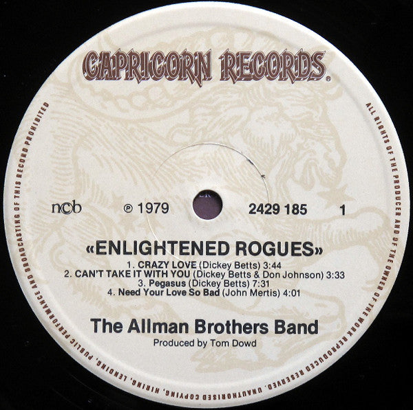Allman Brothers Band - Enlightened Rogues