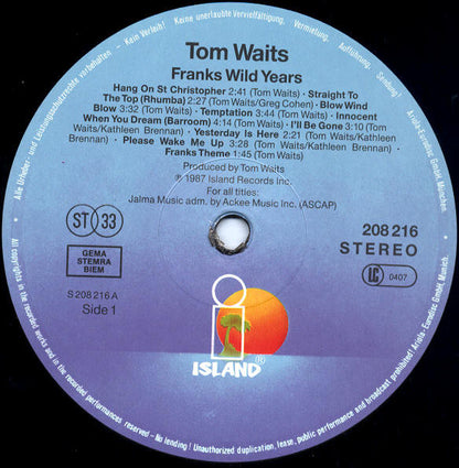 Waits, Tom - Franks Wild Years
