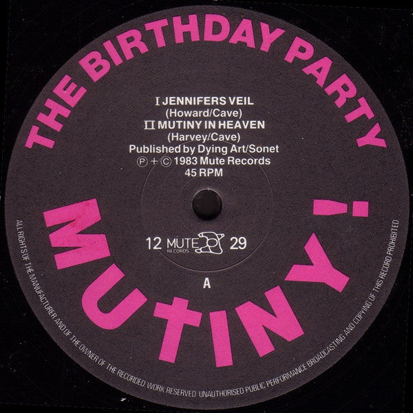 Birthday Party ‎– Mutiny!