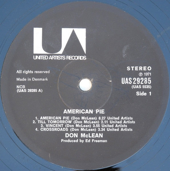 Mclean, Don - American Pie