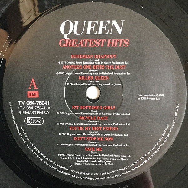 Queen - Greatest Hits