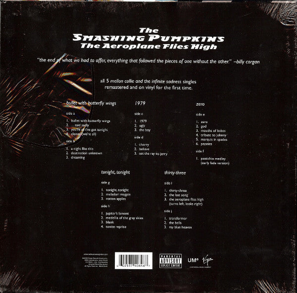 Smashing Pumpkins - Aeroplane Flies High