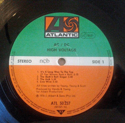 AC/DC - High Voltage