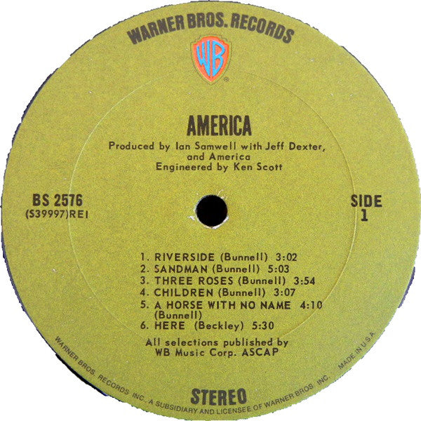 America - America - RecordPusher  
