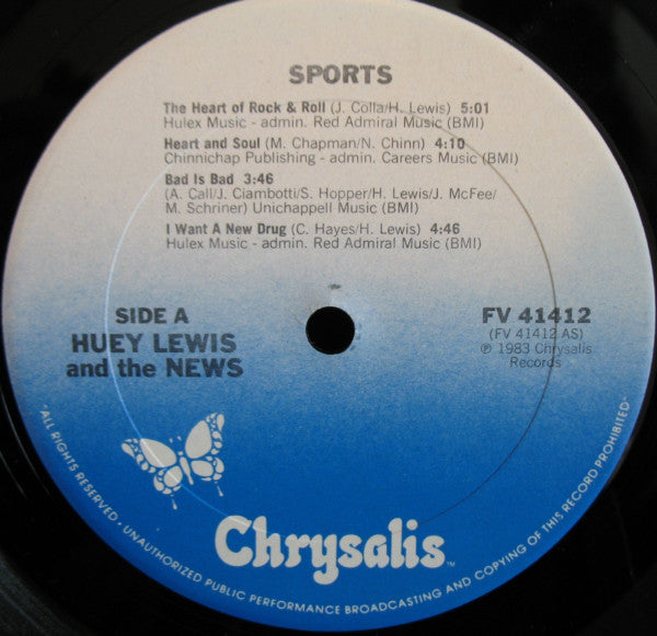 Lewis, Huey And The News - Sports