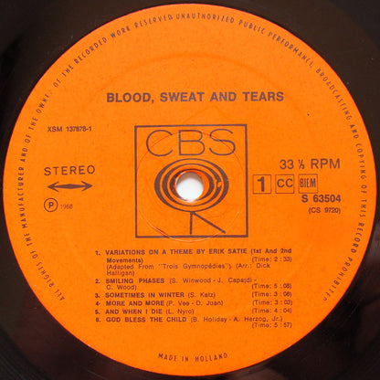 Blood, Sweat & Tears - Blood Sweat & Tears