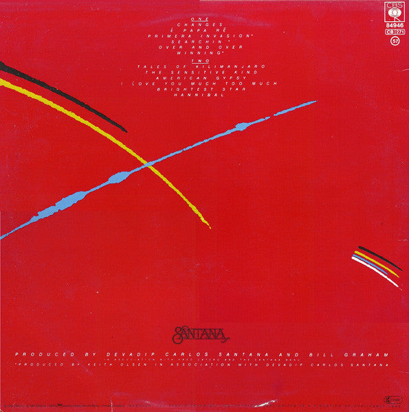 Santana ‎– Zebop!