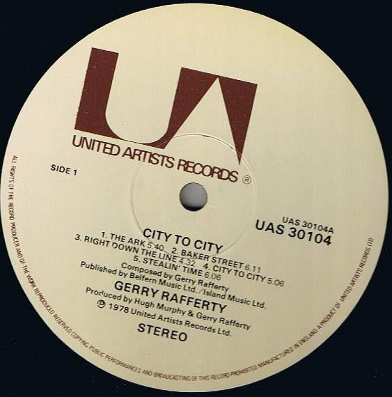 Rafferty, Gerry - City To City