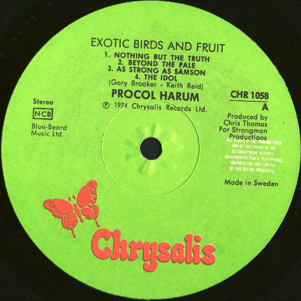 Procol Harum - Exotic Birds And Fruit