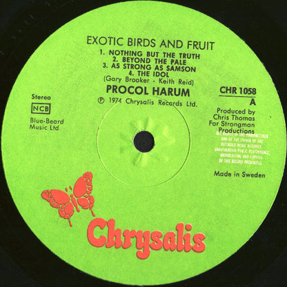 Procol Harum - Exotic Birds And Fruit