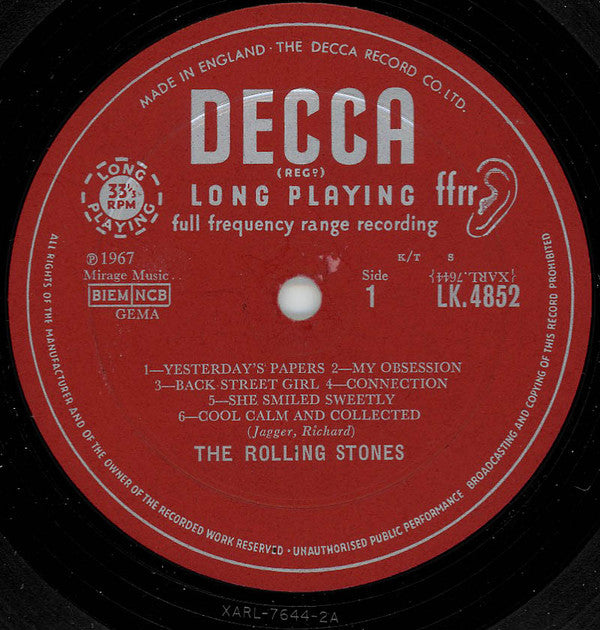 Rolling Stones - Between The Buttons – RecordPusher