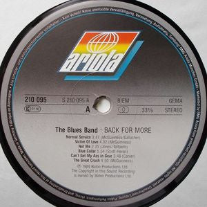 Blues Band ‎– Back For More