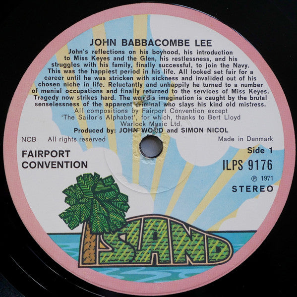 Fairport Convention ‎– "Babbacombe" Lee
