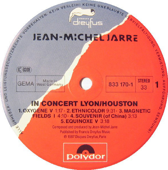 Jarre, Jean Michel  - In Concert Houston/Lyon