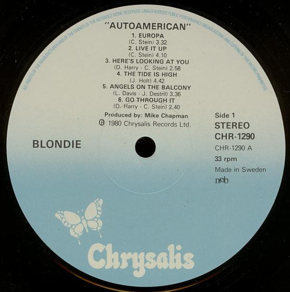 Blondie - Autoamerican - RecordPusher  